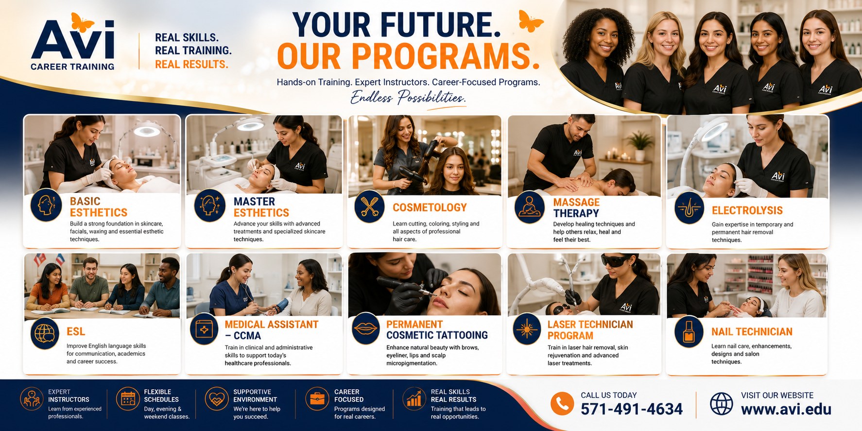 AVI Career Training programs overview